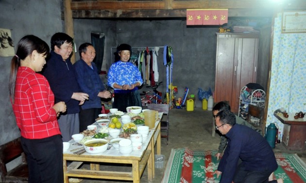 Naming ritual of the Mong ethnic minority