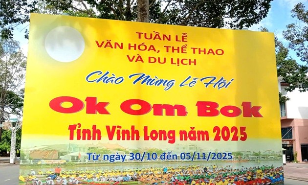 Vinh Long’s Tourism Week 2025 highlights Ok Om Bok Festival