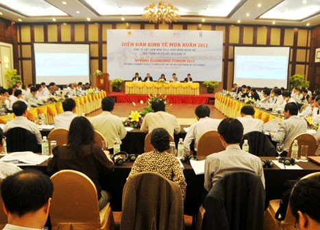 2012 Spring Economic Forum: speeding up Vietnam’s economic restructure