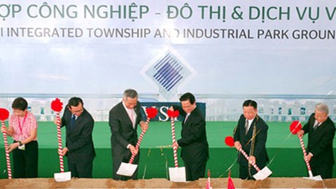 Construction of Vietnam-Singapore Industrial Park begins