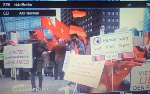 German media cover Vietnamese protest against China’s increased militarization of East Sea