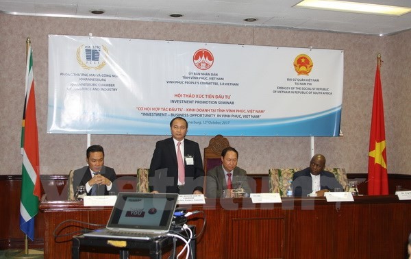 Vietnam, South Africa promote investment