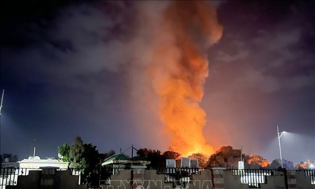 US air strikes kill 12 in Yemen’s capital