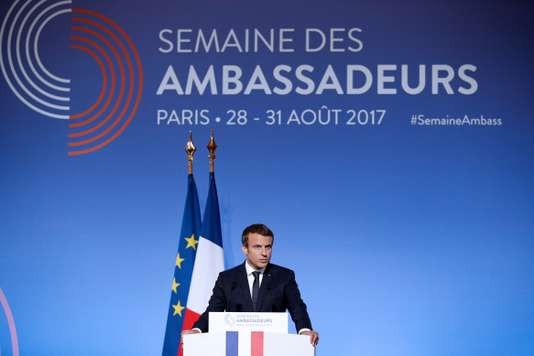 Pour Macron, «la lutte contre le terrorisme islamiste» est la priorité de la diplomatie française