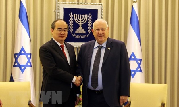 Nguyên Thiên Nhân achève sa visite en Israël