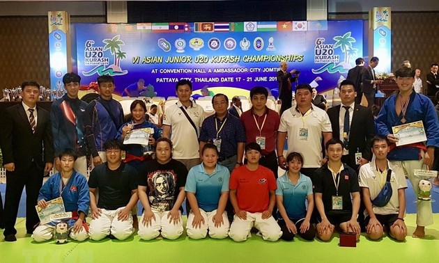 Le Vietnam se distingue en Kurash  