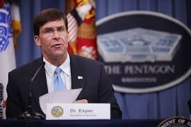 Mark Esper : la Chine se livre continuellement à des provocations en mer Orientale