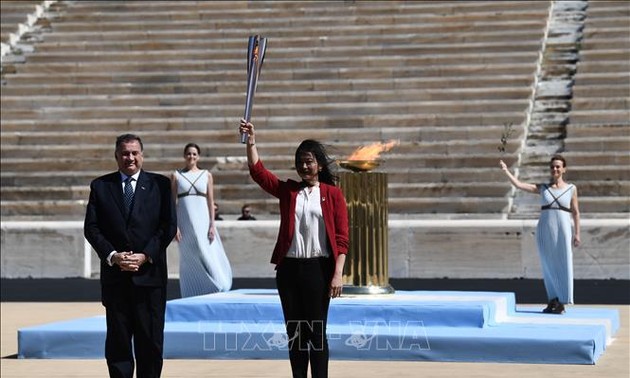 JO de Tokyo: le départ de la flamme olympique se déroulera sans spectateurs