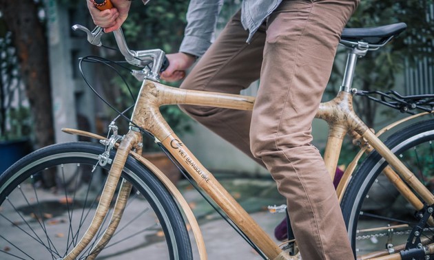 Un vélo en bambou «made in Vietnam»