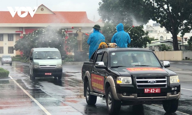 Covid-19: une campagne de désinfection sans précédent à Hô Chi Minh-ville