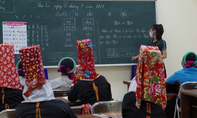 Une classe d’alphabétisation en montagne