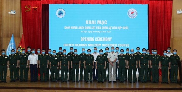 Le Vietnam accueille une formation d’officiers d'état-major des Nations Unies