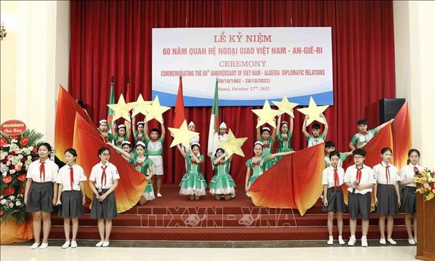 60e anniversaire de l’établissement des relations diplomatiques Vietnam-Algérie