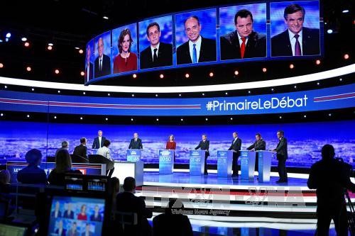 French Presidential Election: right-wing candidates join live TV debate 