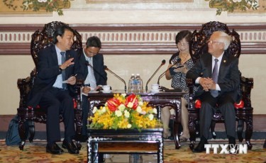 ホーチミン市と泉大津市との協力