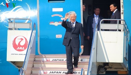 日本各新聞、チョン書記長の日本訪問を伝える