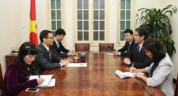 越日経済協力合意書の実施を促進