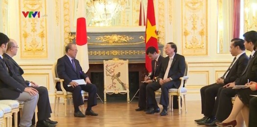 日越友好議員団の友好協力関係の発展