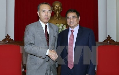 党組織委員長、日本人事院の代表団と会見