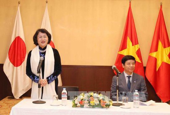 ティン国家副主席、日本を訪問