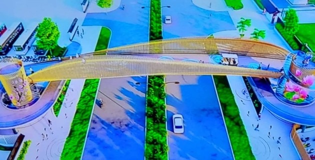 ダナン市で 越日友好橋が建設される