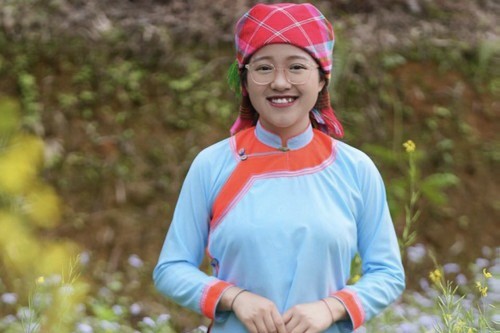 ザイ族の伝統文化の維持に取り組む女性