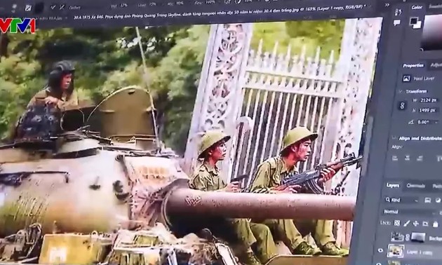 歴史をよみがえらせる若者たち