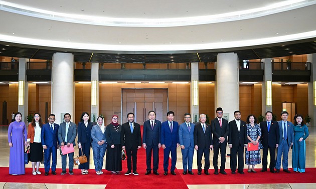 マン国会議長 インドネシア地方代表議会副議長と会見