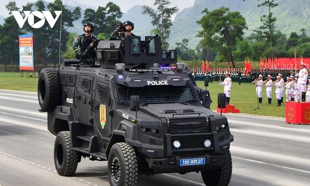 第3回軍事パレード・行進総合訓練