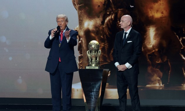 FIFA 新設の平和賞 米トランプ大統領に“ガザ和平へ外交努力”