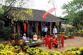 越南青年人过春节