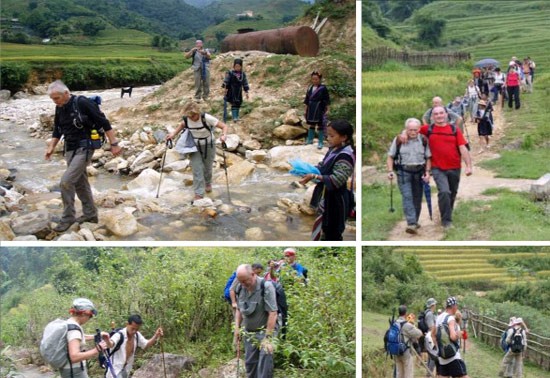 在越南可持续发展责任旅游