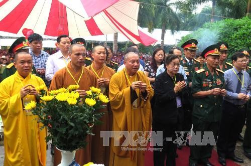 越南北部战线英雄烈士超度大法会在河江省举行