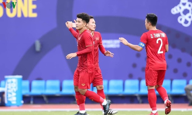 Sea Games 30: 越南U22以6比0击败文莱U22