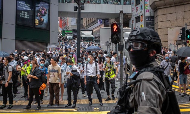 中国香港反对美国取消其特殊贸易地位