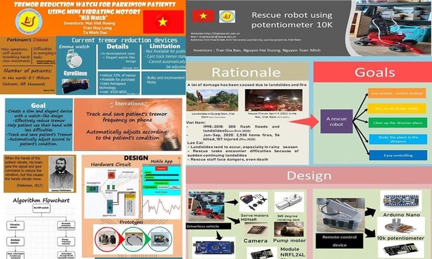 越南学生在国际科技比赛上荣获两枚铜牌