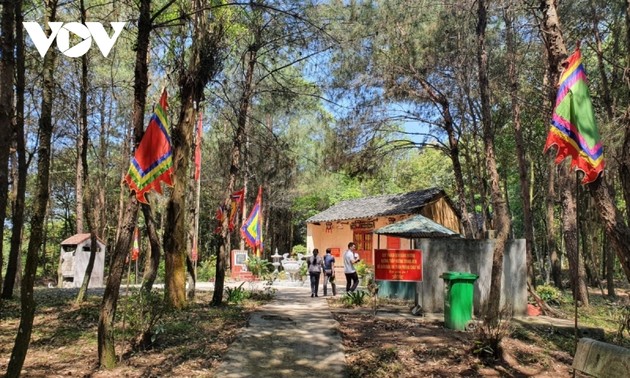 高平省祭祀名将黄六的黄六祠