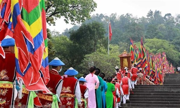 雄王祭祖日：民族文化价值的融汇