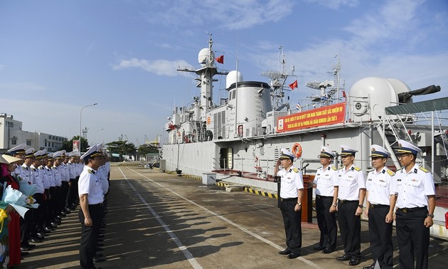 越南海军09号舰参加“科莫多2025”多国海上联合演习