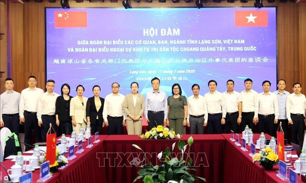 越南谅山与中国广西加强重点领域合作