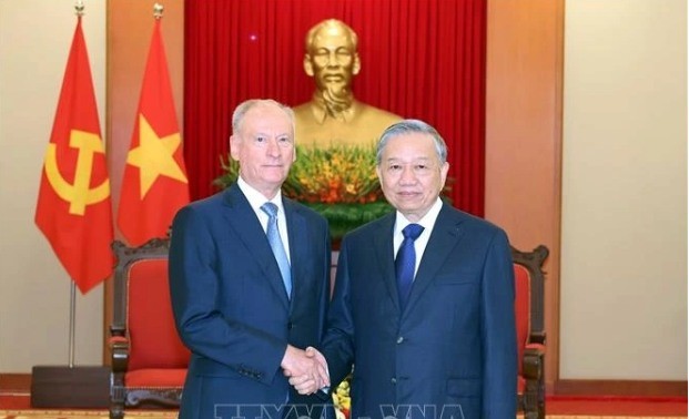 苏林、​梁强会见俄总统助理、俄联邦海事委员会主席