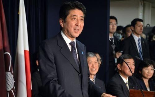 Ketua Partai LDP, Shinzo Abe dipilih menjadi PM Jepang