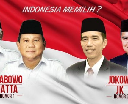 Hasil penghitungan sementara suara pilpres Indonesia: Gubernur Joko Widodo menjadi pelopor