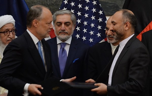 Afghanistan dan Amerika Serikat menanda-tangani Traktat Keamanan Bilateral