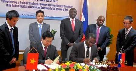 Vietnam-Haiti-Rahmenabkommen über Handel und Investition