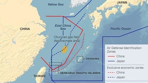 Reaktionen auf Erweiterung der Luftüberwachungszone Südkoreas