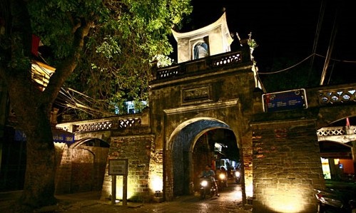 Die Stadttore in Hanoi