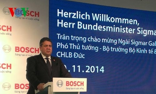 Vize-Bundeskanzler Gabriel besucht Provinz Dong Nai