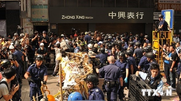 Erneute Zusammenstöße in Hongkong