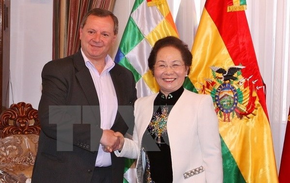 Vize-Staatspräsidentin Doan besucht Bolivien